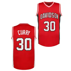 Men's Red White #30 "CHADSON" Basketball Jersey - V-Neck, Sleeveless, 100% Polyester, Machine Washable - Ideal for Team Sports, Casual & Party Wear