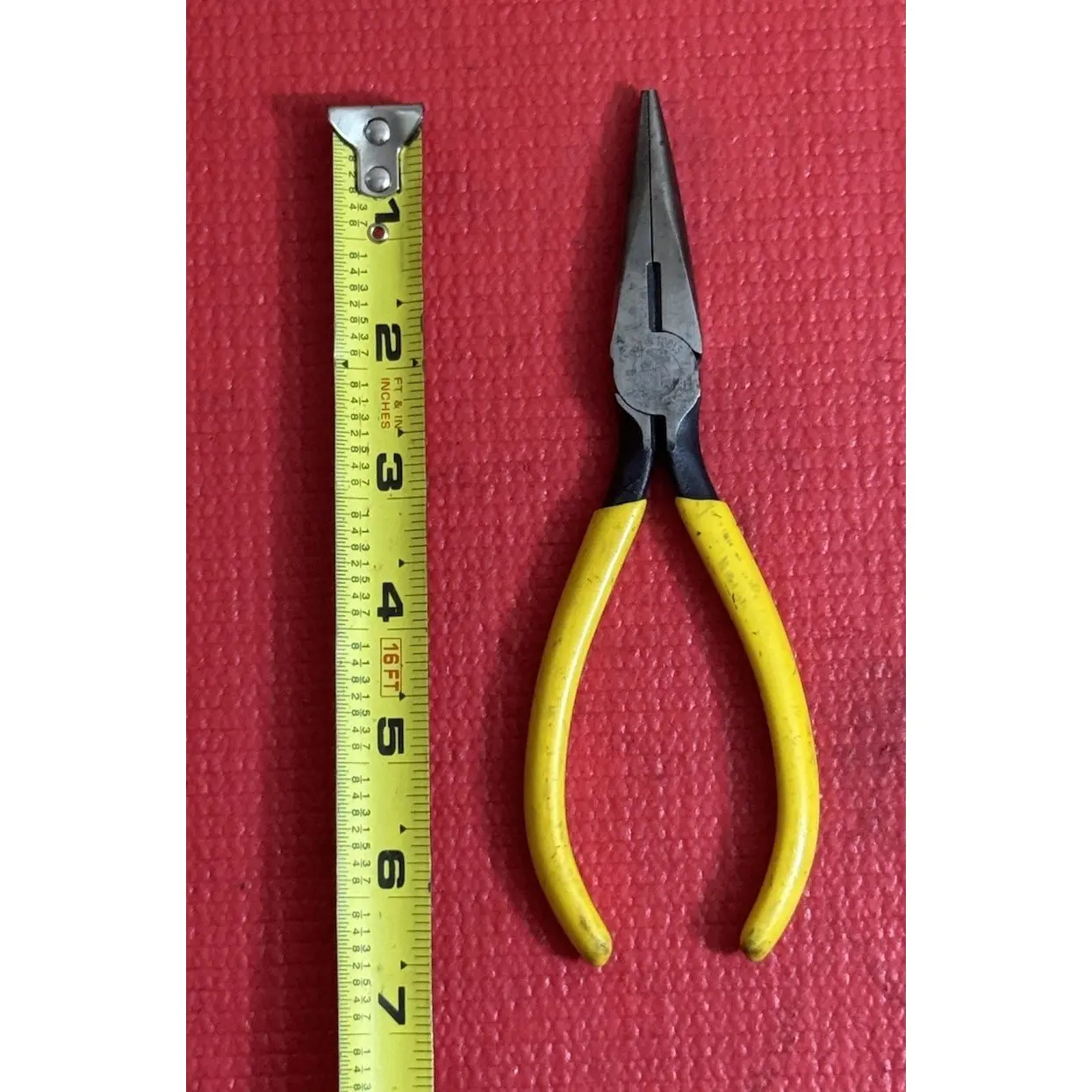 Klein Tools D203-6 6” Side Cutting Long Nose Pliers Made In USA