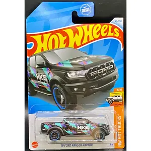 Ford Ranger Raptor 19 Black HKS Hot Wheels Hot Trucks