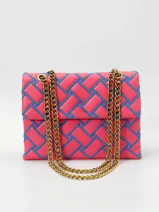 2026 New Style Rhombus Embroidery Eagle Head Bag, Trendy Shoulder Crossbody Chain Bag, Fashionable Versatile Women's Bag, Slimming High Aesthetic Bestseller