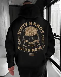 Dirty Hands Clean Money Hoodie – Blue Collar Work Ethic T Shirt, Gen X Working Class Sweatshirt.