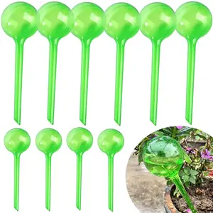 10 self watering water balls, easy to care for plants, a drip irrigation system that can be used both indoors and outdoors, suitable for flowers and vegetables.