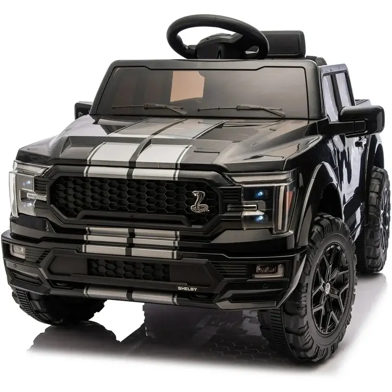 24V Shelby Kids Ride on Car, 24V Ride on Toy Truck for Toddlers with Remote, Trunk, 400W Motor