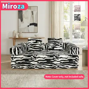 73.6" Convertible Sleeper Sofa Cover Corduroy Folding Couch Cover for Living Room Bedroom Lounge Studio