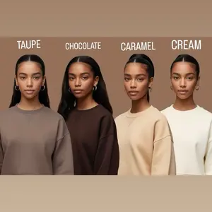 Bougie Brown Girl Sweatshirt - Women's Pullover - Womenswear hoodie graphic sweatshirt