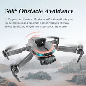 Foldable 1080P Dual Cameras Drone for Beginners, Portable RC Quadcopter with Brushless Motor, Obstacle Avoidance, Optical Flow Hovering, Headless Mode, Outdoor Flying, 159g Lightweight, Fast/Slow Speed, 360° Rolling Flight, Photo/Video Function
