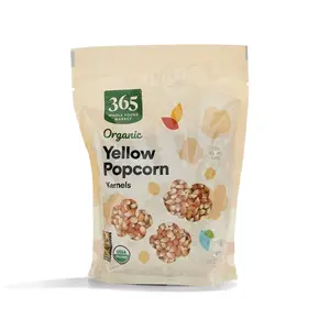 365 by Whole Foods Market, Organic Yellow Popcorn Kernels, 28 Ounce Snack Crispy Crunchy