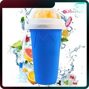 Slushie Maker Cup, Magic Quick Frozen Slushy Cup Cooling Cup Squeeze Cup Slushie Maker, Homemade Milk Shake Ice Cream Maker Turn any Drinks into Slushie