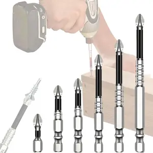 K5 Grade Anti-Slip Impact-Resistant Screwdriver Set With High-Strength Magnetism, Ultra-Hard Phillips Head Driver, High Torque Sets For Home And Work Repairs
