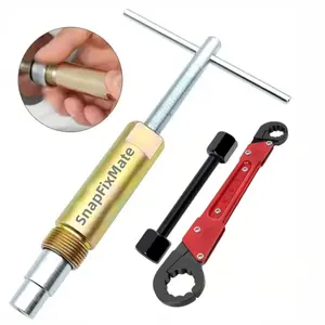 SnapFixMate Compression Sleeve Puller Tool Remove Nut & Ferrule Of Pipe 03943, Sleeve Remover For 1/2” Compression Fittings Only, Corroded  Supply Stops, Plumbing Tools Compression Ring Removal Tool