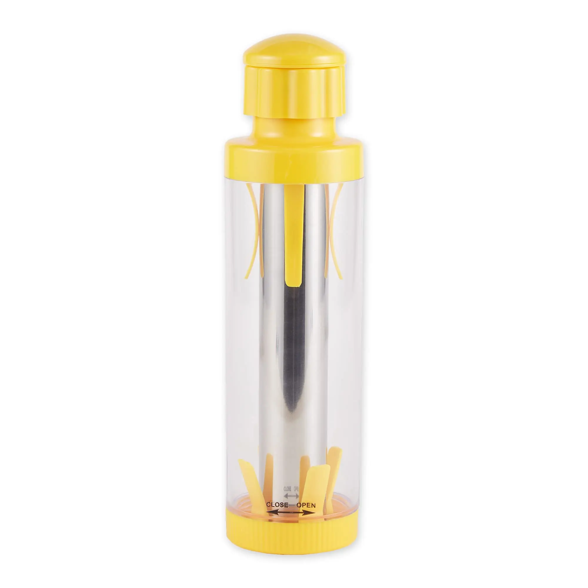 Yellow Deluxe Corn Stripper  10.5" | Quickly Remove Kernels From The Cob No Splatters Or Mess Dishwasher Safe