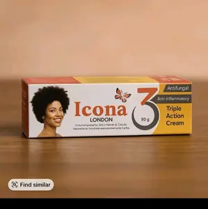 Icona London 3 triple action cream for face and body 50g