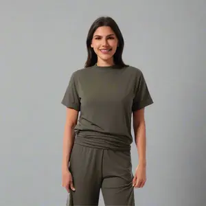 NORA RELAXED SCOOP NECK TOP