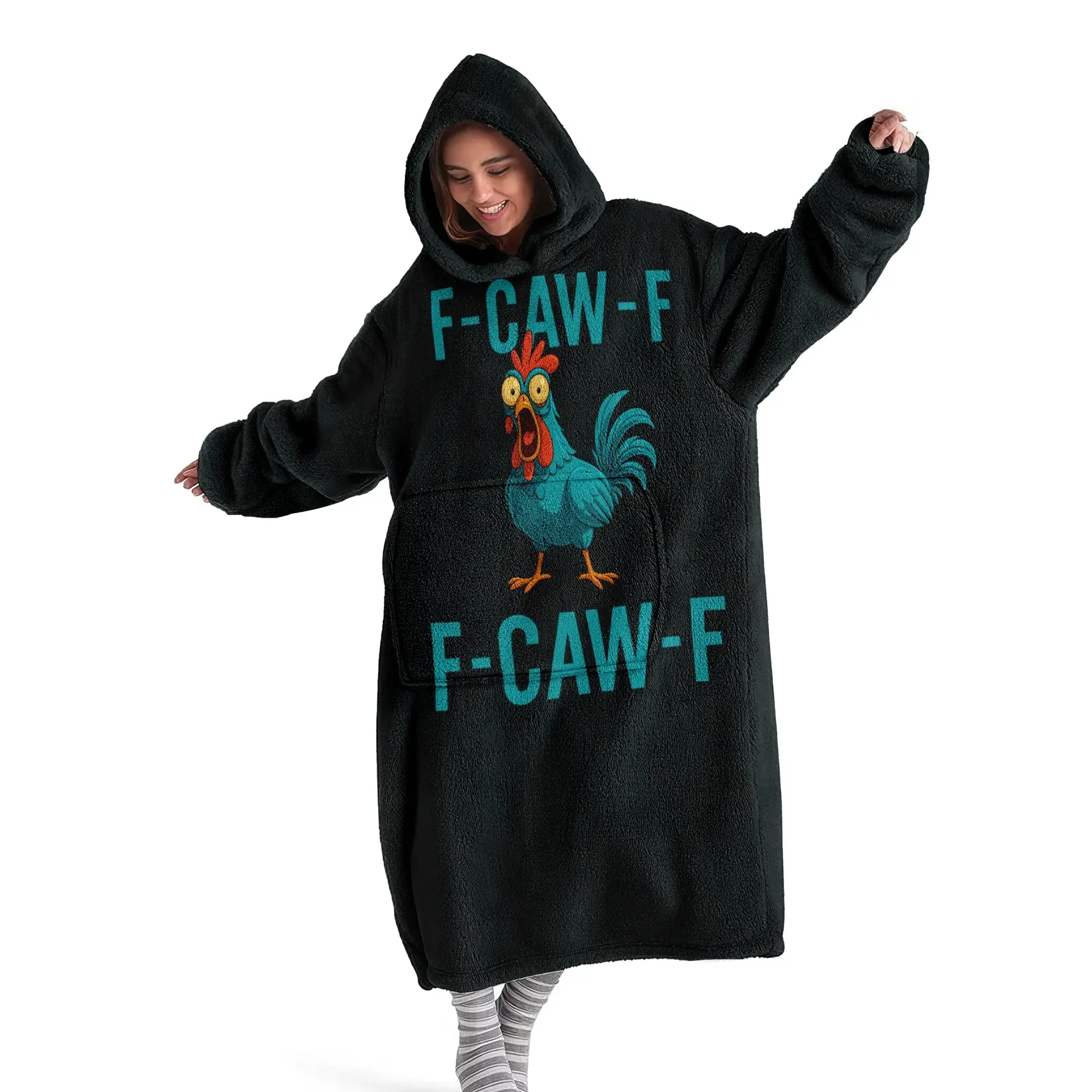 hoodie blanket，Wearable Blanket，Hooded Blanket Wearable Christmas Pattern Soft Comfortable Cozy Hooded Blanket with Sleeves, Unisex Sleep Cover, Casual Gift, Holiday Gifts，Christmas Gift,Valentine's Day gift