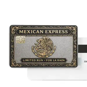 Platinum Mexican Express Vinyl Credit Card Sticker Skin