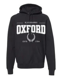 Oxford Blackhawks Heavyweight collegiate style Hoodie