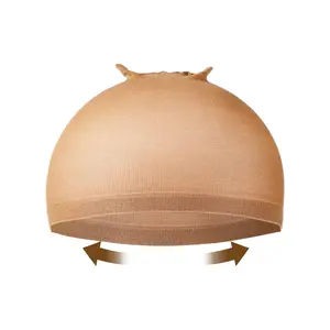 1 Pcs Wig Cap For Wig Medium Nude Wig Caps Stretchy Nylon Stocking Caps