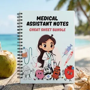 Medical Assistant Learning Notes Bundle for Healthcare Students | Organized Study Pages, Medical Office Reference Guide, Clinical Review Sheets, Healthcare Training Materials, Easy Learning Support for Daily Study and Topic Review