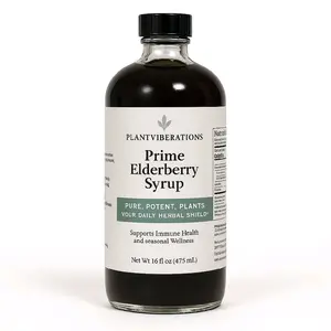 Prime Elderberry Syrup  - Handcrafted Herbal Blend for Immune Health & Seasonal Wellness