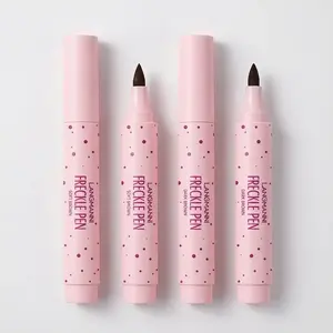 Waterproof Freckle Pen, 2 Counts Brown Faux Freckles Sticks with Fine Tip, Long-lasting Natural Simulation Makeup, Cosmetic Product