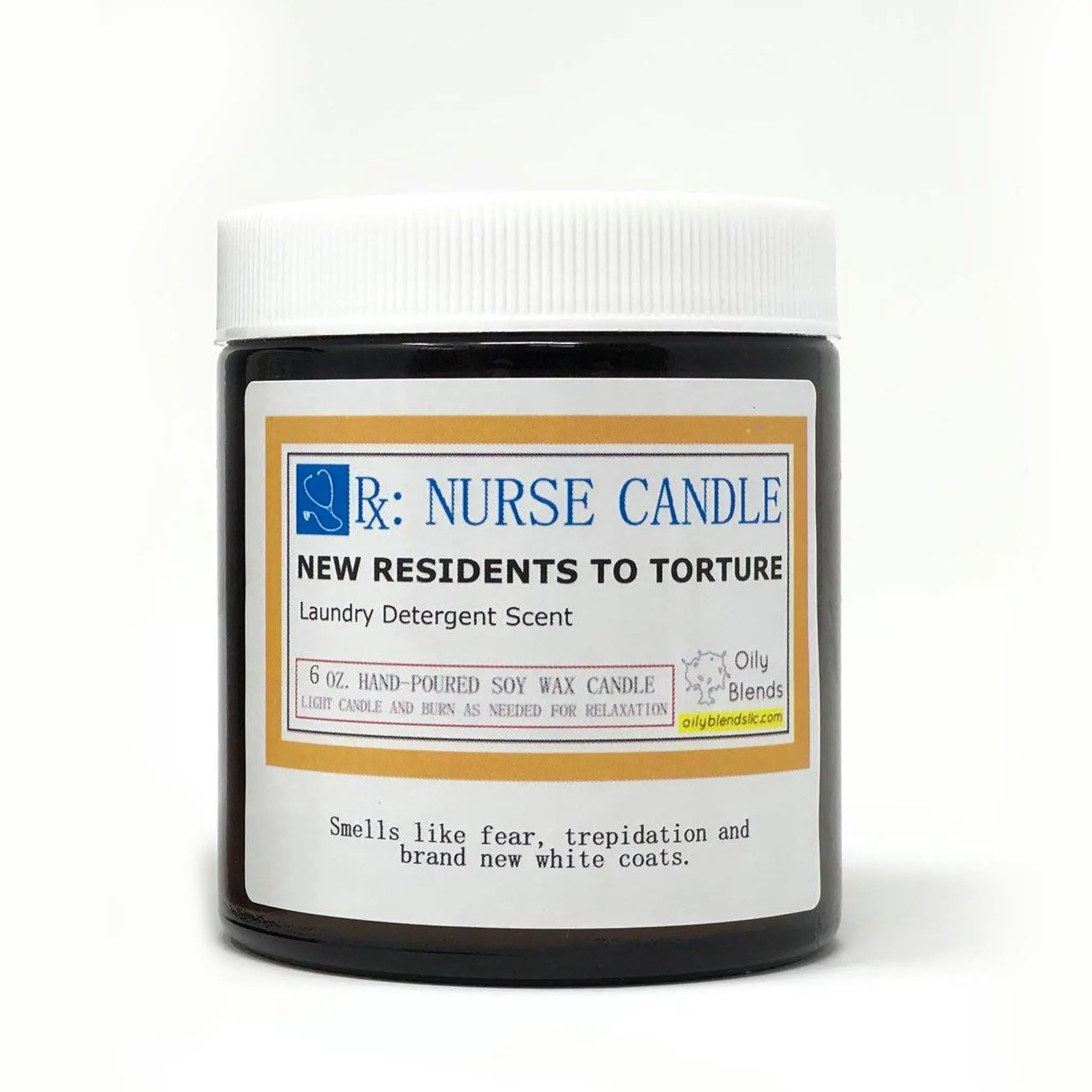 Nurse Candles - 25 Hour Burn Time Soy Wax Candles