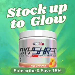 EHPlabs OxyShred Non Stim Pre Workout Powder - 33 & 60 Serves,  Caffeine Free Formula, Sugar Free, Vegan-Friendly, Gluten-Free, Men and Women Health Fitness Supplements,  Edible product for optimum performance Healthcare Dietary |