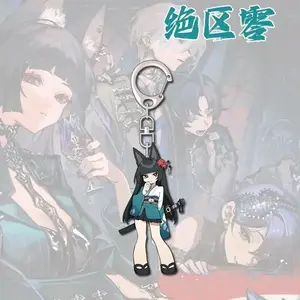 Zenless Zone Zero Keychain Cute Cartoon Game Characters Cell Phone Chain Book Bag Charm ZZZ Role Play Props Unisex Gifts