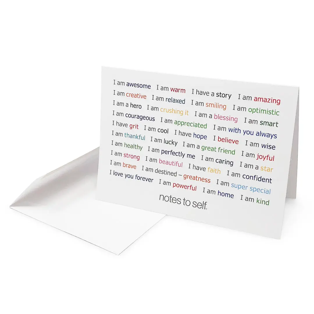 notes to self® notecard notes to self® notecard