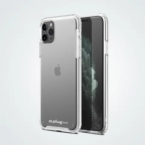 Plug - Protective Hard Shell Clear Case for iPhone