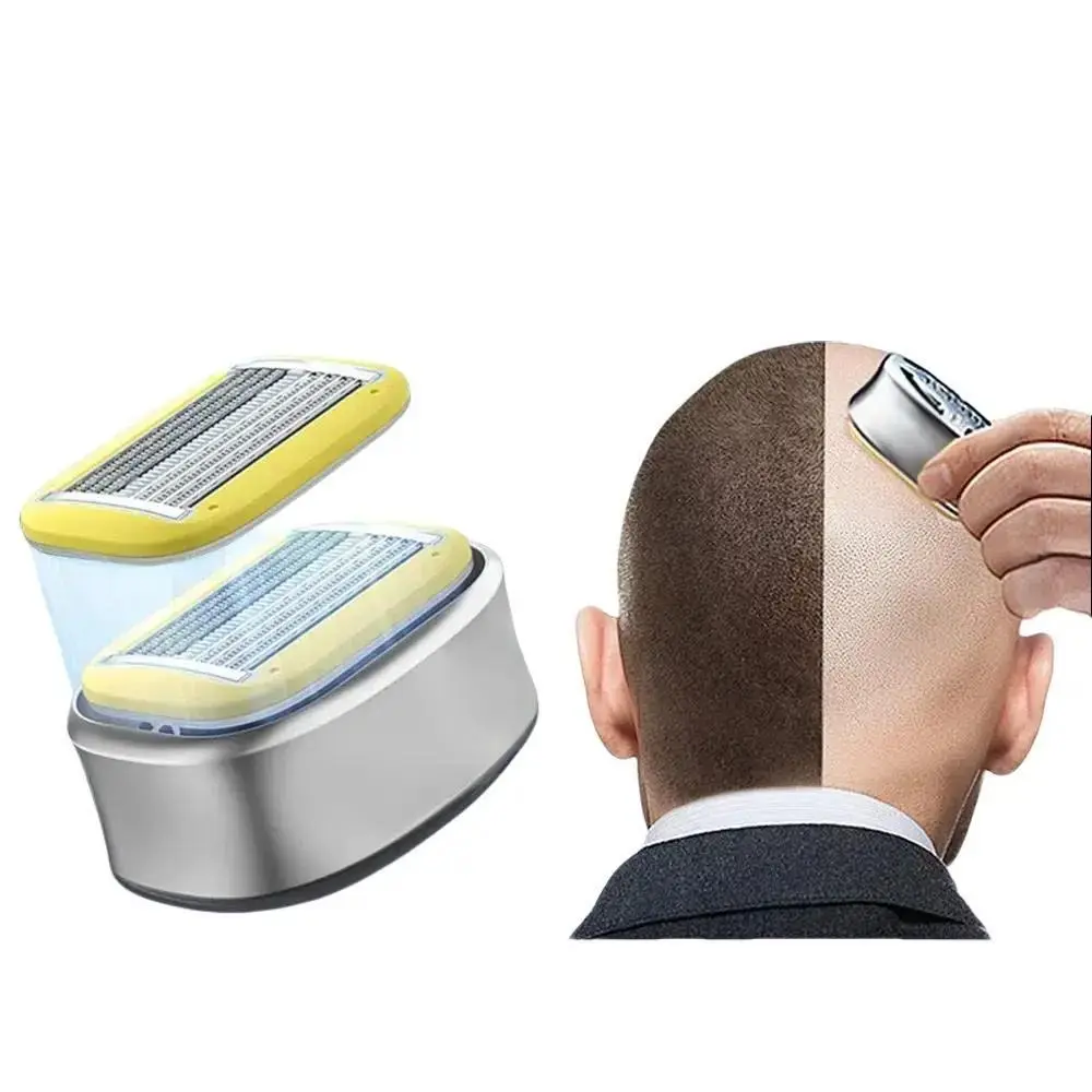MAKEPOLO 5 Rzors At-Home Bald Shave Men's Razor with Bi-Directional ...