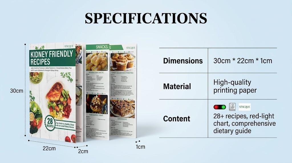 Kidney Health Simplified Low Sodium & Potassium Diet Plan Charts for CKD Easy-to-Understand Foods to Eat & Avoid Guide for Home Kitchen Meal Prep