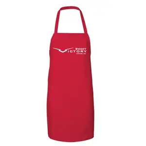Red Sweet Victory Apron