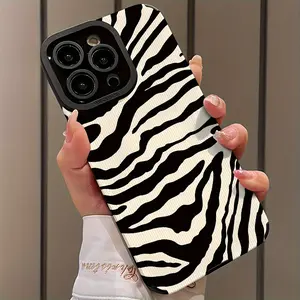 Ultra-Thin Zebra Stripe Phone Case Cover for iPhone 17/16/15/14/13/12/11/plus/pro Max, Shockproof Dust-Proof, Perfect Gift for Him Her Friends