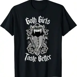 Goth Girls Taste Better - Gothic Alt Aesthetic T-Shirt