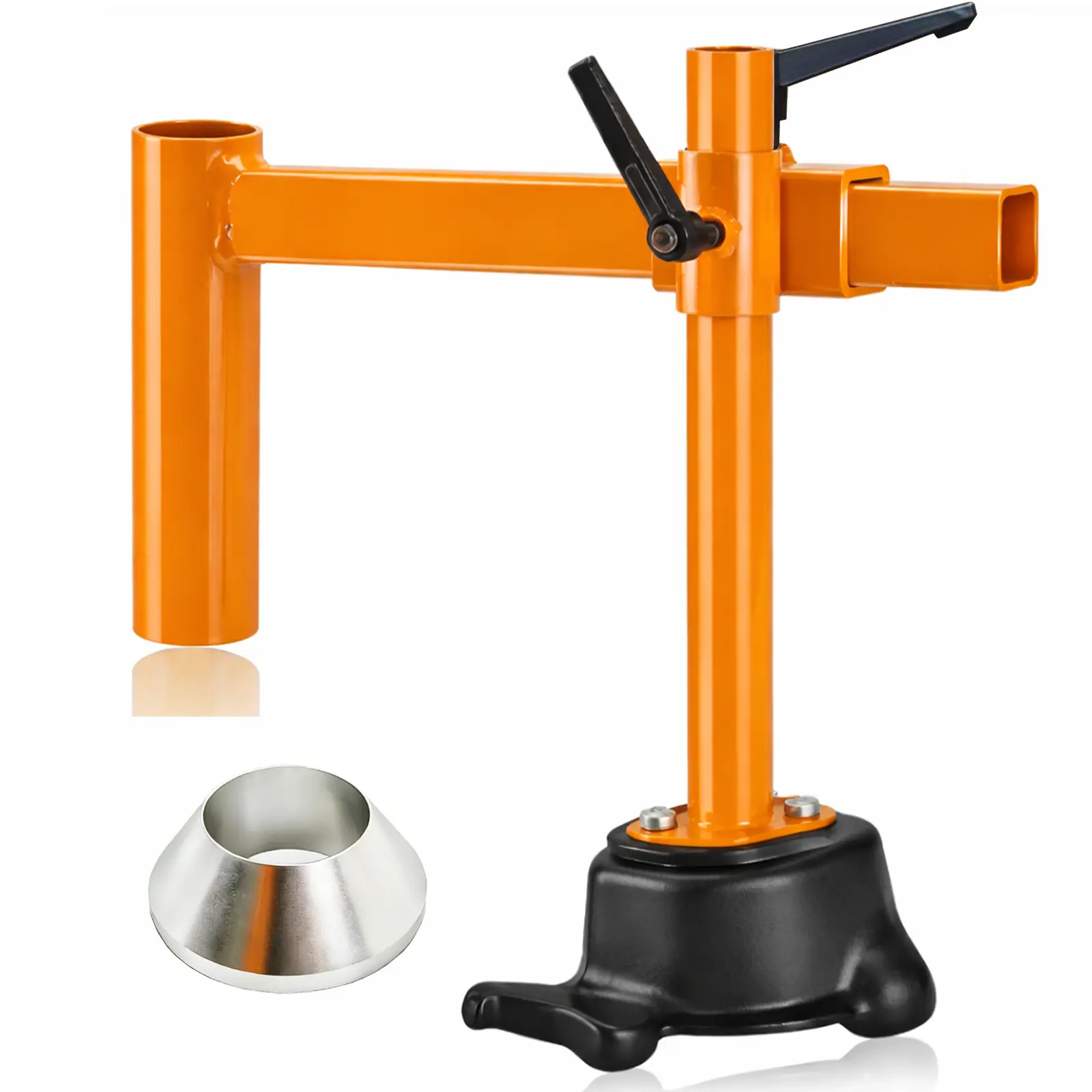 Sekam Portable Manual Tire Changer Machine Kit, 2-in-1 Heavy Duty Steel Tyre Bead Breaker & Mounting Tool for 16-21 inch Rims, Universal Wheel Repair Tools for Car, SUV, Motorcycle