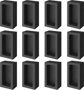 1kg-12 Pieces Premium Graphite Ingot Mold for Metal Casting - High-Purity Material for Gold, Silver, Aluminum, Copper, and Brass - Heat Resistant up to 1800℃/3272℉