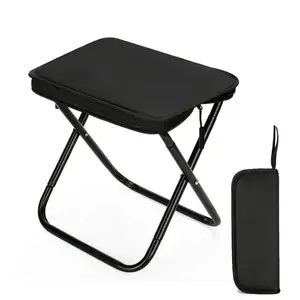 Portable Folding Camping Stool – Lightweight Compact Outdoor Seat Lightweight Foldable Stool