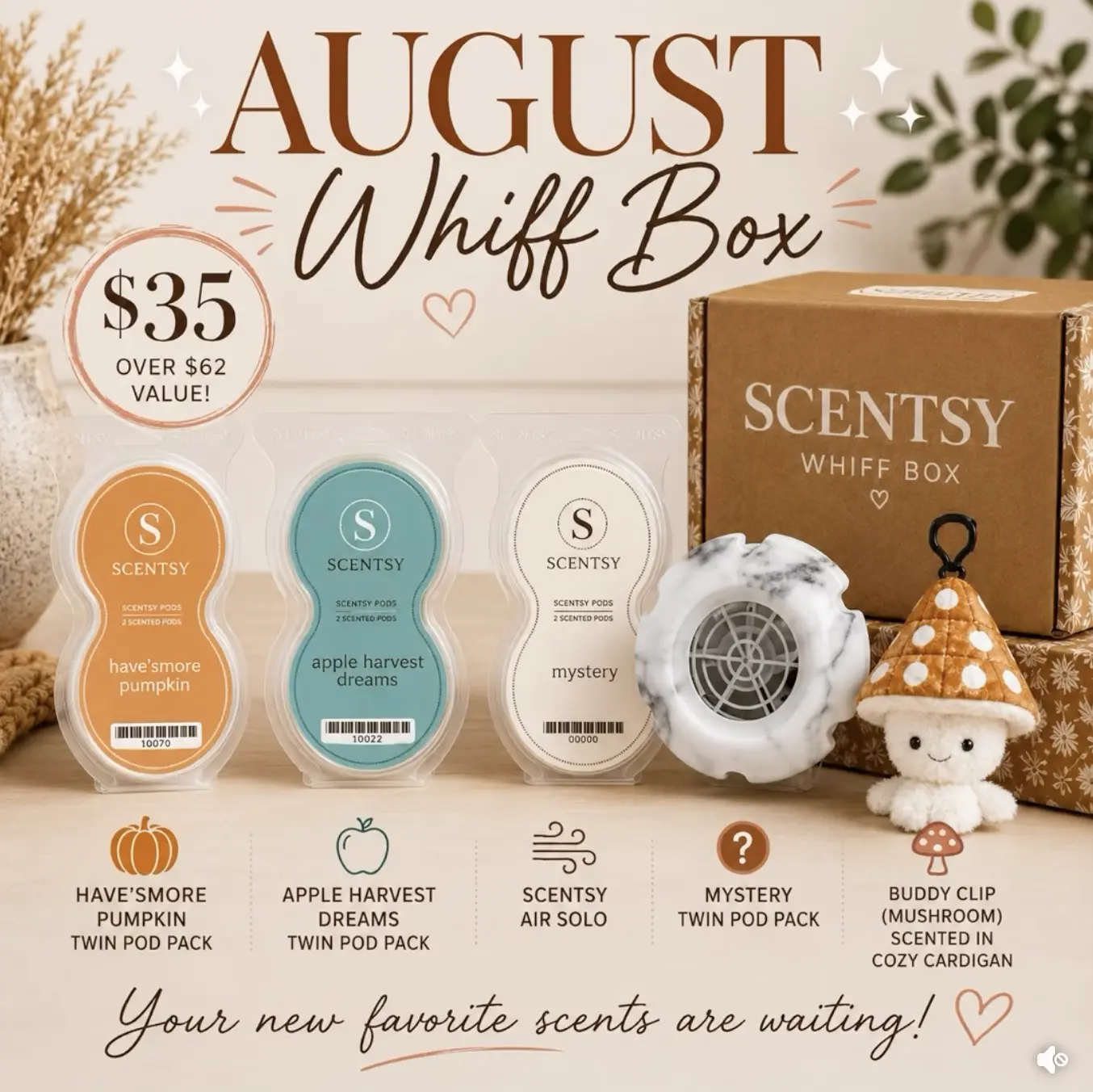 Scented Candle Whiff Box - Home Decor Supply for Aromatic Home Use