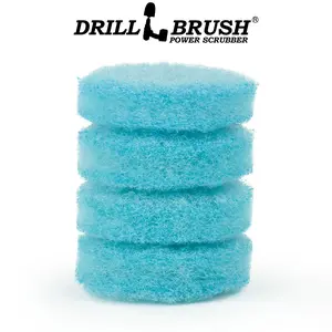 3 Inch Light Blue Scrubbing Pad Refill
