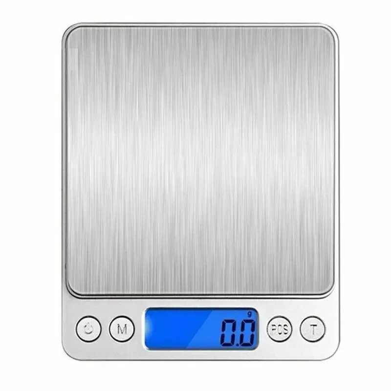 Digital Pocket Scale 2000g x 0.1g — Precision Gold, Herb, Jewelry, Grain Scale | Backlit LCD