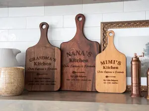 Personalized Grandma's Kitchen  Sentimental Mother's Day Gift from Custom Charcuterie board for Nana