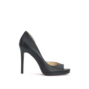 Kimli Peep Toe Pump in Black
