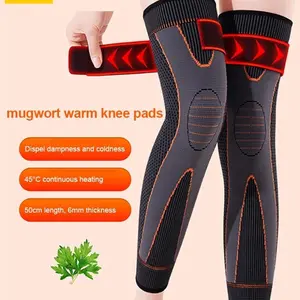 【Instant Warmth】Winter Knee Support Brace for Old Cold Legs, 1 Pair Anti-Slip Leg Protection Sleeves for Men & Women, Compression Knee Warmer for Joint Pain Relief