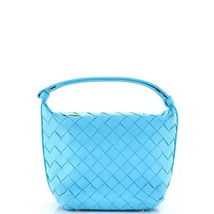 Pre-owned Bottega Veneta Leather Shoulder Bags Wallace Shoulder Bag Intrecciato Nappa Mini by Rebag