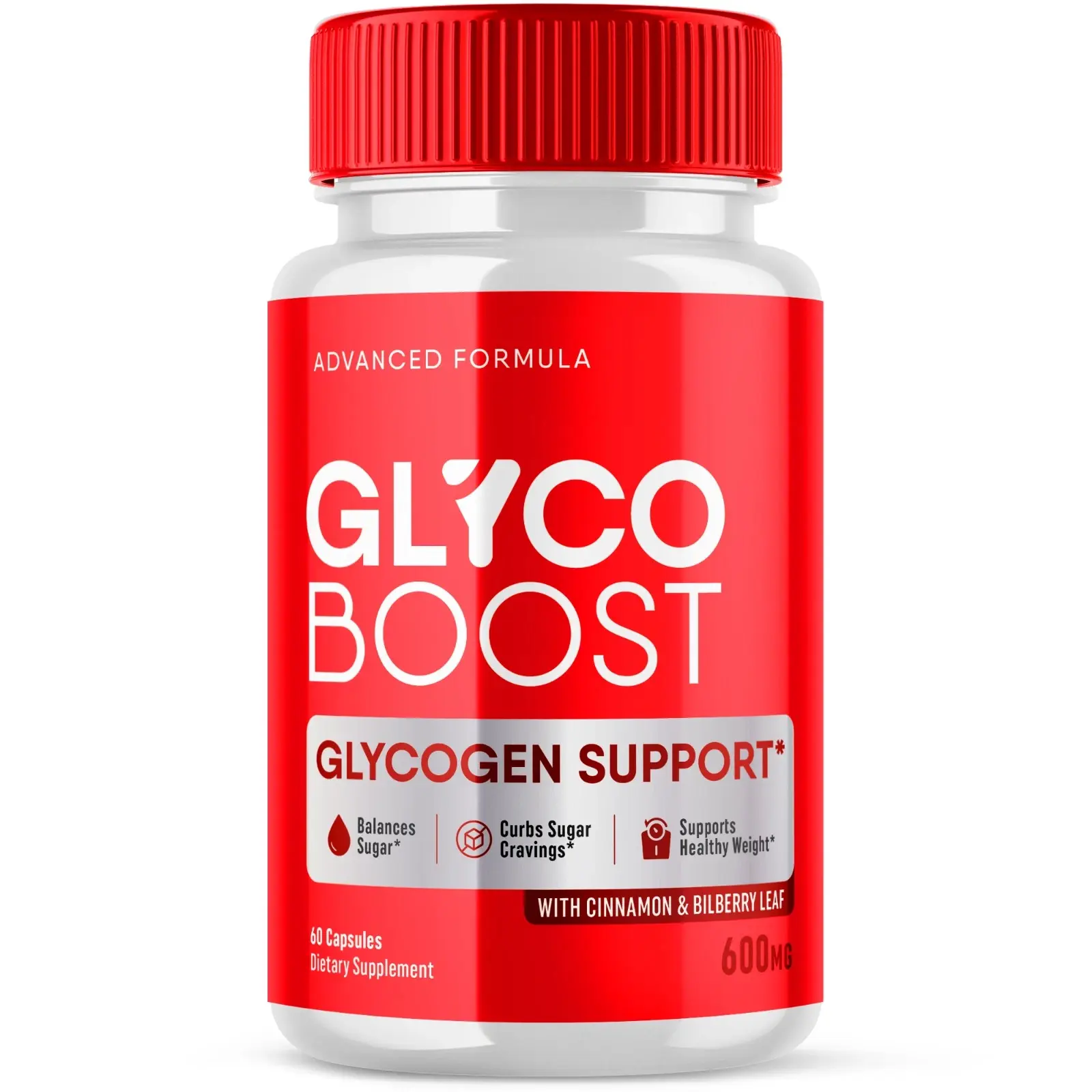 Glyco Boost Blood Health Support Pills, Naturally Derived Formula, 60 Capsules