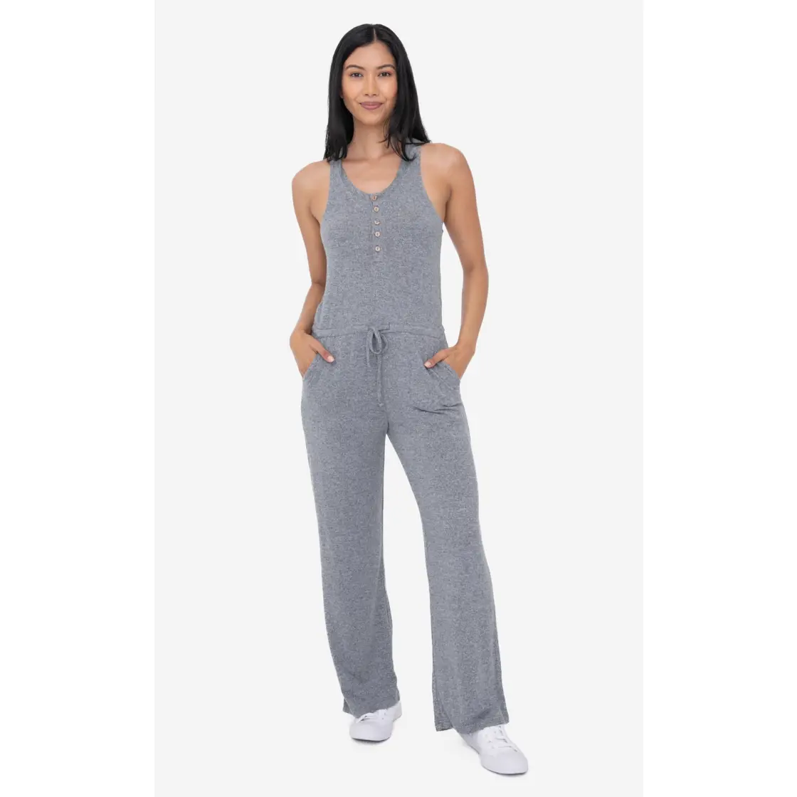 Mono B Racerback Jumpsuit
