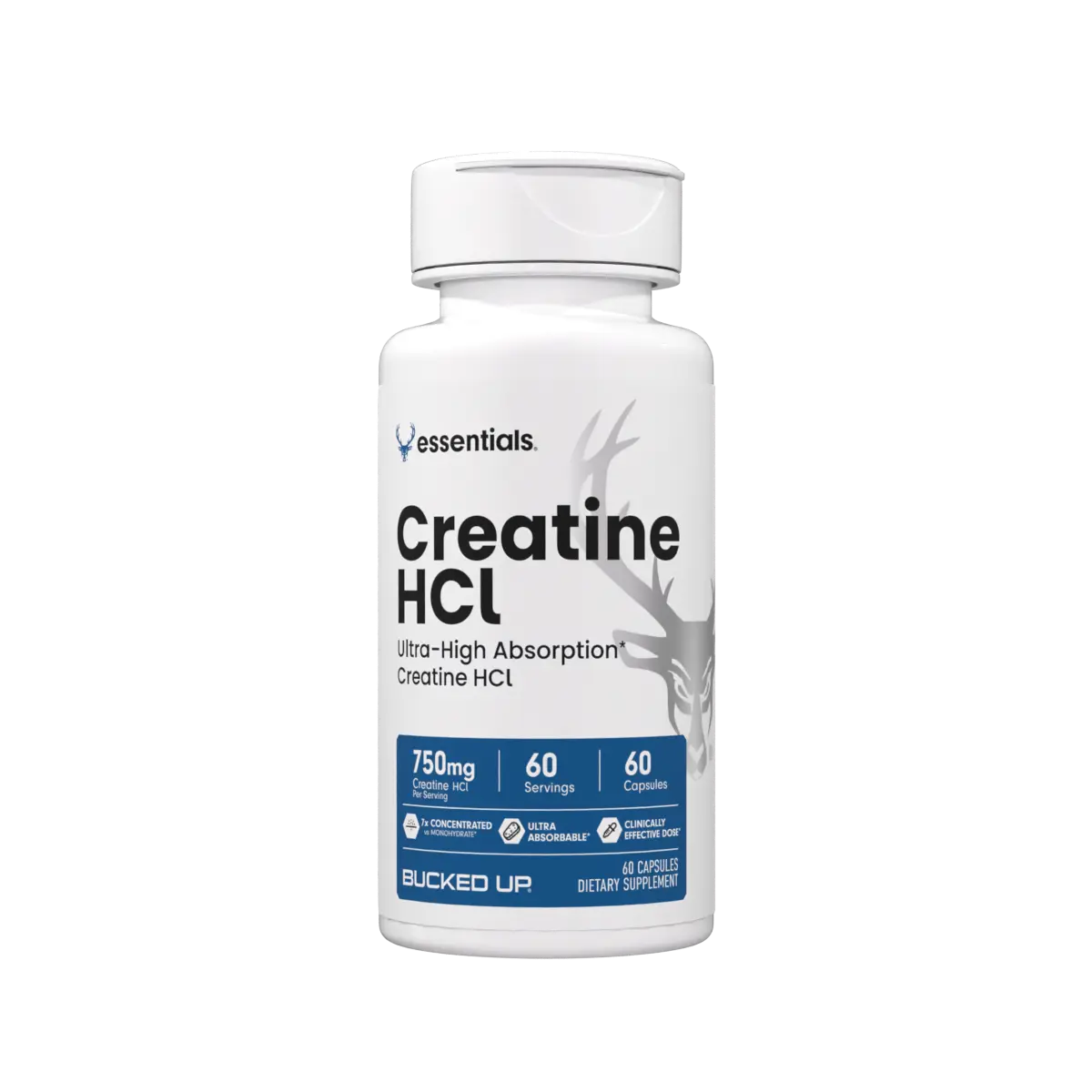 Bucked Up ALL NEW Creatine HCl Capsules Bucked Up ALL NEW Creatine HCl Capsules