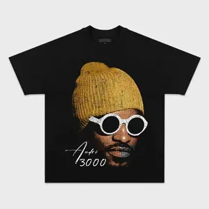 [Sale Up To 30%] Andre 3000 Big Face Tee, Retro Music Graphic T-shirt Unisex, Fashion Clothing, Gift For Fans
