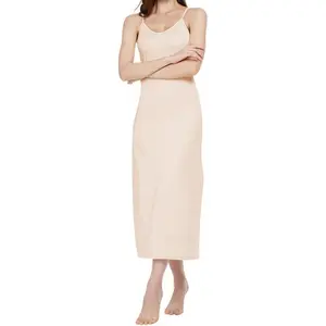 Long Slips for Under Dresses Full Length Adjustable Spaghetti Strap Nightgown