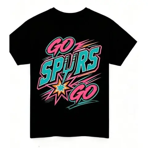 [Up to 50% off]  Spurs Fever Basketball T-shirt, Spurs Fever Fan T-shirt, Game Day Atmosphere